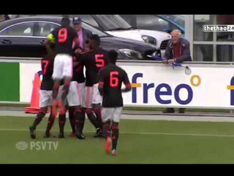 คลิปแมนยู ชุด U-19 พีเอสวี 0-3 แมนฯยูไนเต็ด (UEFA Youth League)