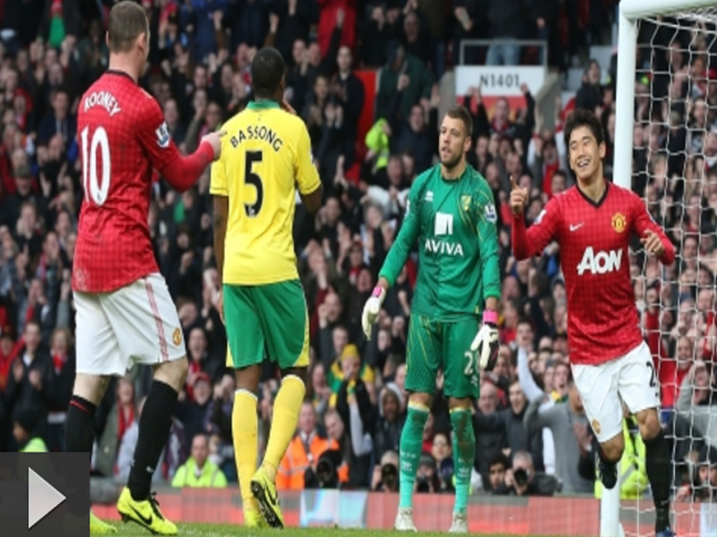 คลิปแมนยู ย้อนรอยไฮไลท์เกม แมนฯยูฯ 4-0 นอริช (ปี2013)