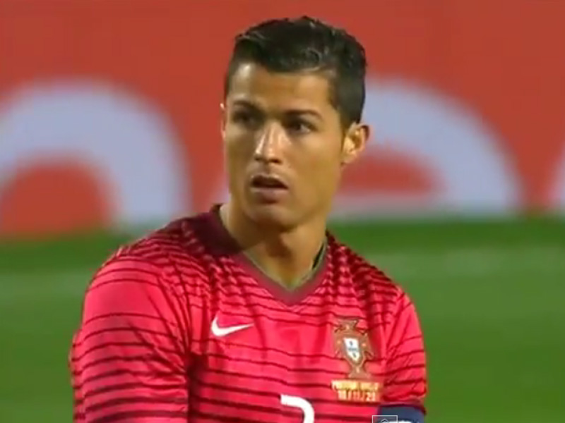 คลิปแมนยู CR7 ในเกมทีมชาติที่อาร์เจนติน่า 0-1 โปรตุเกส