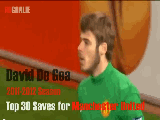 คลิปแมนยู David De Gea | Top 30 Saves in 2011-2012 for Manchester United | [HD] 