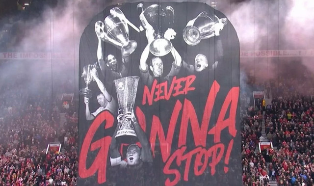 แมนยูเตรียมเปิดตัวแบนเนอร์ tifo ใหม่ในเกมบิลเบา
