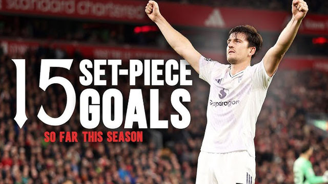 ข่าวแมนยู - คลิป! รวม 15 ประตูจากลูกตั้งเตะของทัพผีแดงในฤดูกาลนี้