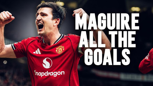 ข่าวแมนยู - คลิป! รวมทุกประตูที่แฮร์รี่ แม็กไกวร์ยิงให้กับทัพปีศาจแดง
